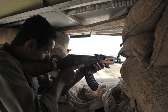 Fighters with the Kurdistan Workers' Party