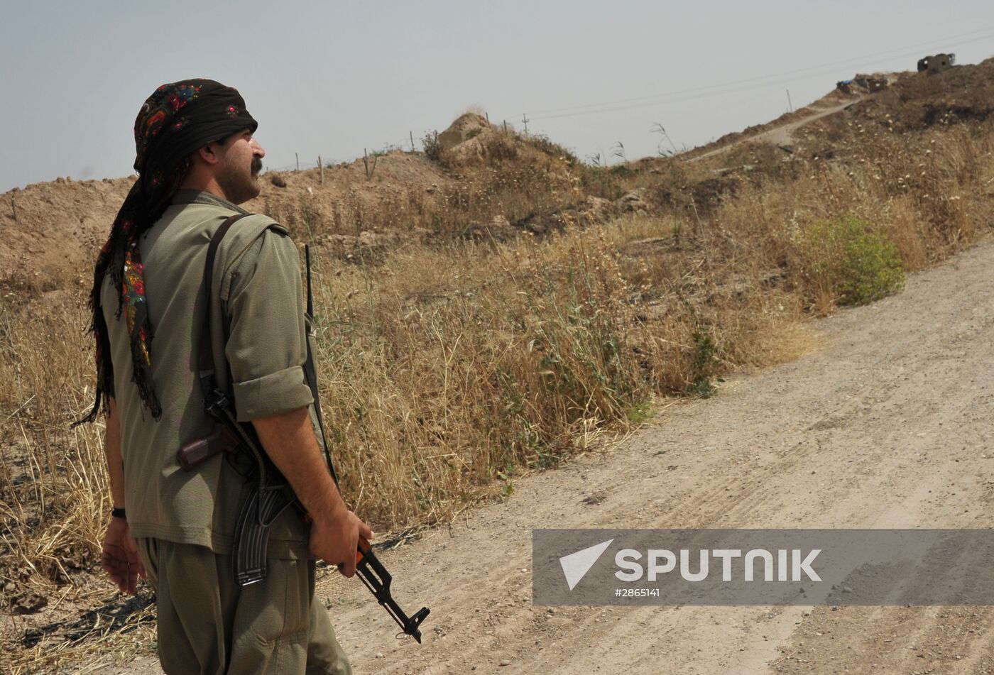 Fighters with the Kurdistan Workers' Party