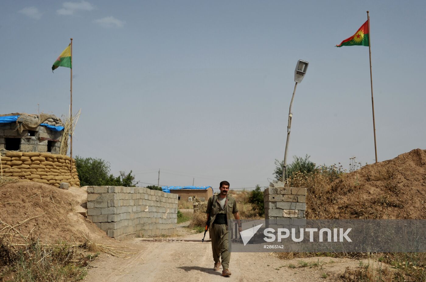 Fighters with the Kurdistan Workers' Party