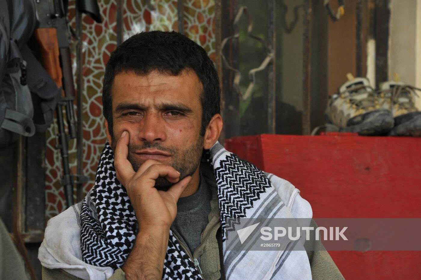 Fighters with the Kurdistan Workers' Party