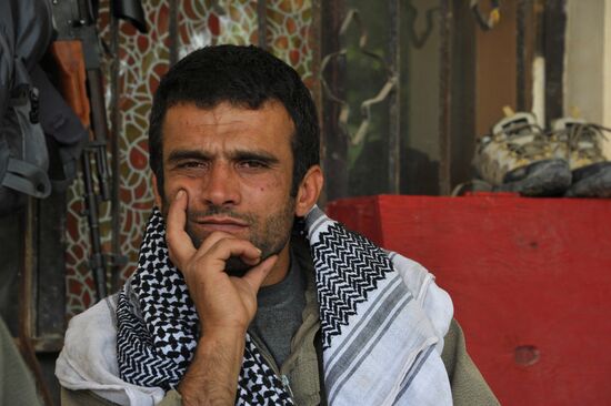 Fighters with the Kurdistan Workers' Party