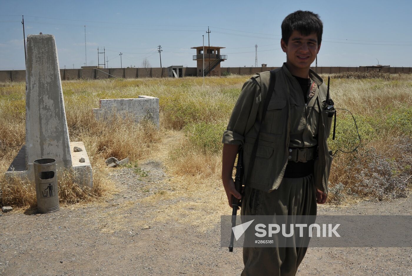 Fighters with the Kurdistan Workers' Party