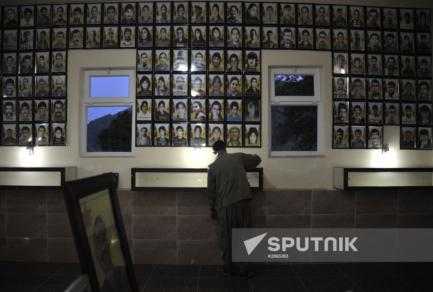 Fighters with the Kurdistan Workers' Party