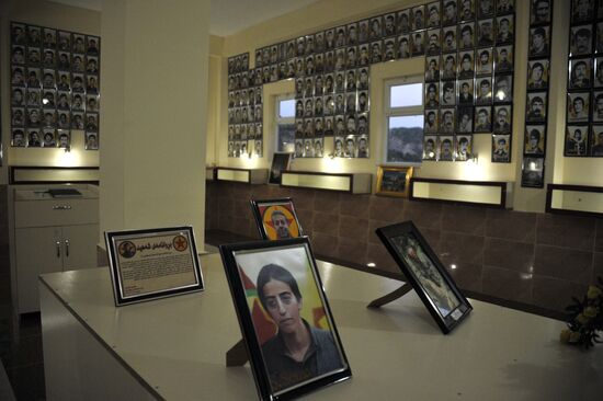 Fighters with the Kurdistan Workers' Party