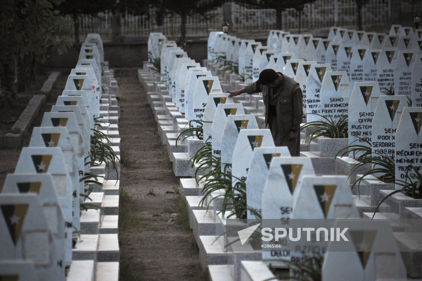 Fighters with the Kurdistan Workers' Party