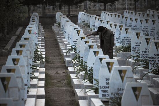 Fighters with the Kurdistan Workers' Party