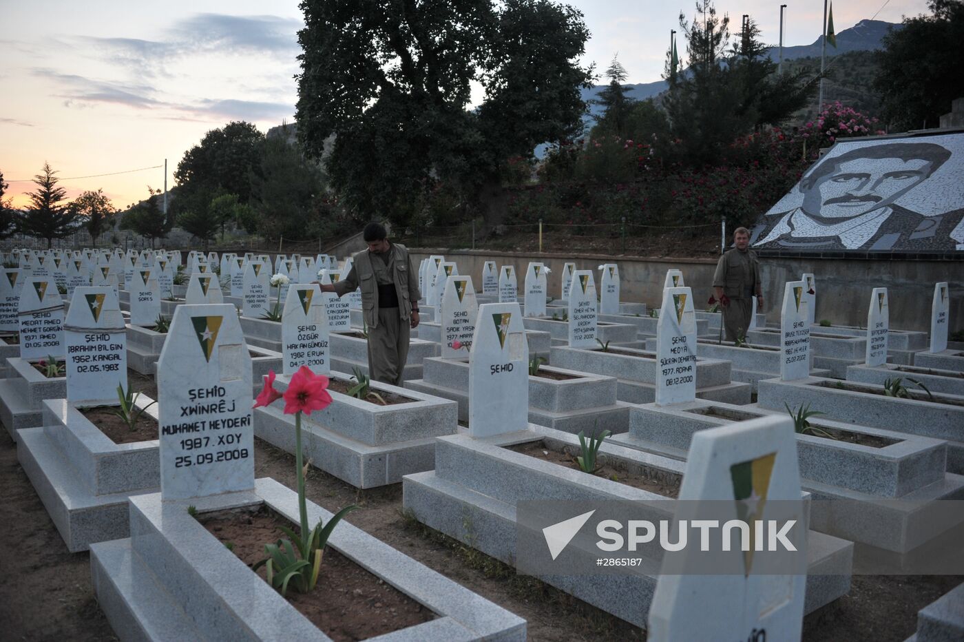 Fighters with the Kurdistan Workers' Party