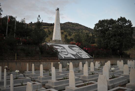 Fighters with the Kurdistan Workers' Party