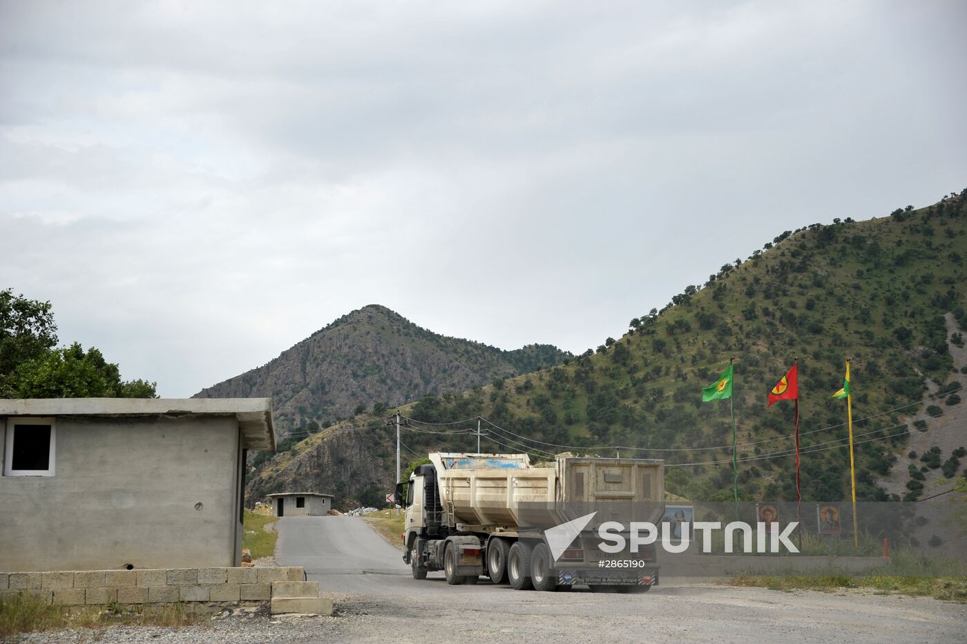 Fighters with the Kurdistan Workers' Party