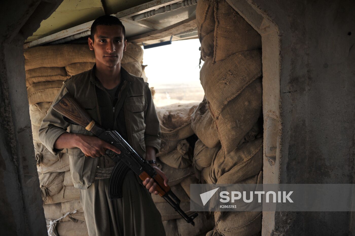 Fighters with the Kurdistan Workers' Party