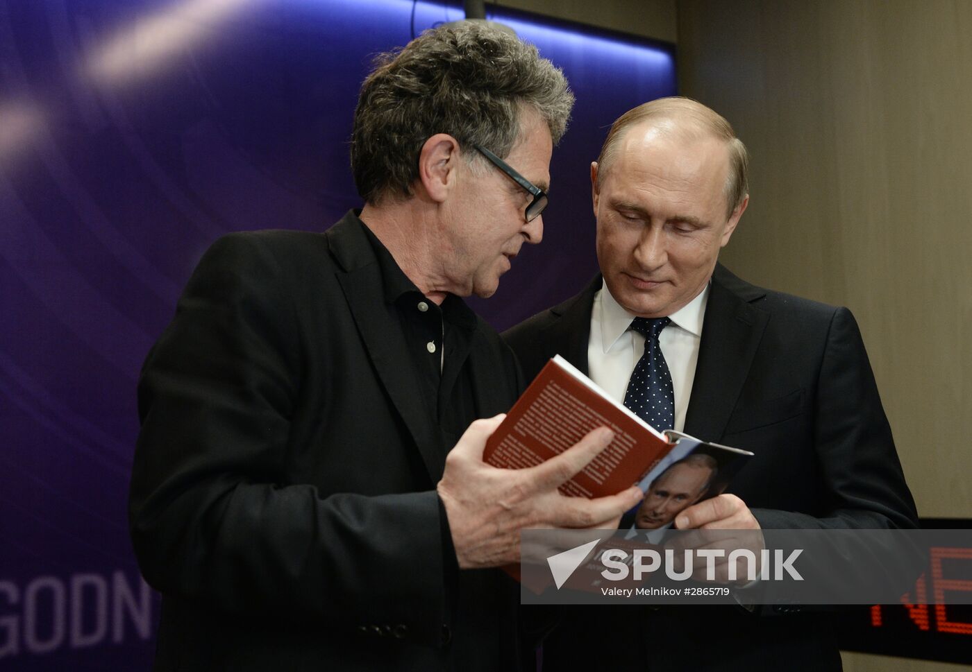 President Vladimir Putin visits Rossiya Segodnya International Information Agency