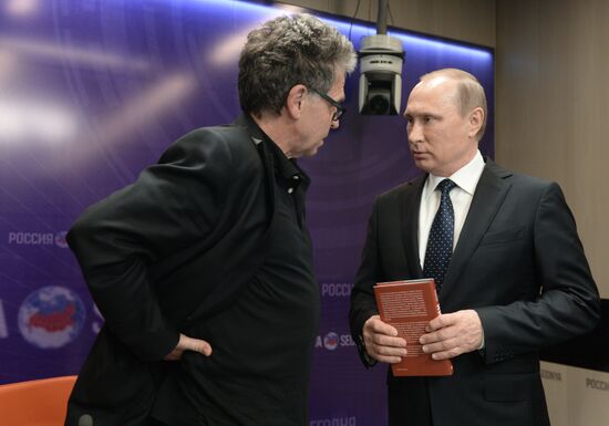 President Vladimir Putin visits Rossiya Segodnya International Information Agency