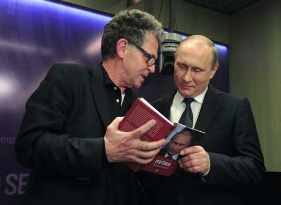 President Vladimir Putin visits Rossiya Segodnya International Information Agency
