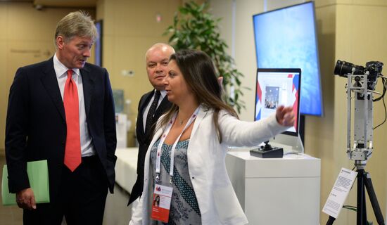 President Vladimir Putin visits Rossiya Segodnya International Information Agency