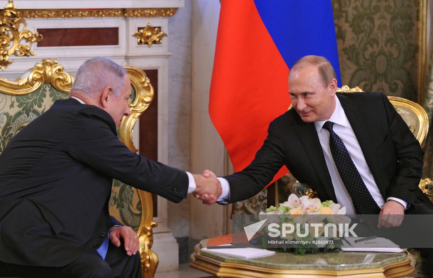 President Putin meets with Israeli Prime Minister Netanyahu