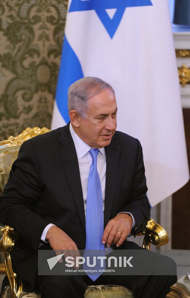 President Putin meets with Israeli Prime Minister Netanyahu