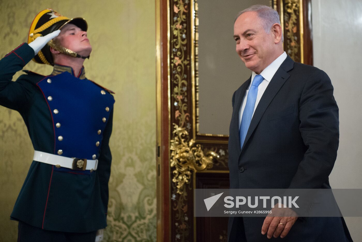 President Putin meets with Israeli Prime Minister Netanyahu