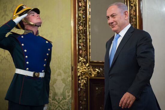 President Putin meets with Israeli Prime Minister Netanyahu