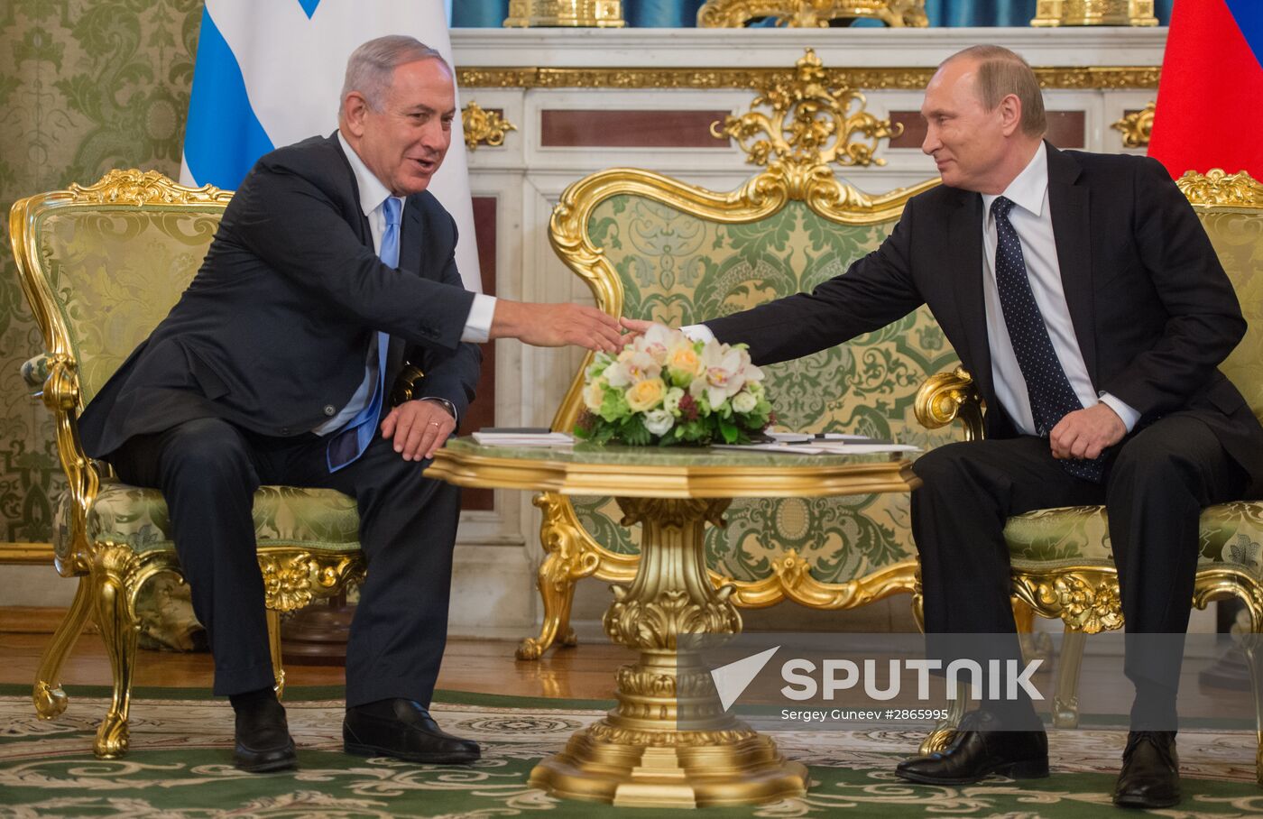 President Putin meets with Israeli Prime Minister Netanyahu