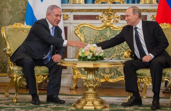 President Putin meets with Israeli Prime Minister Netanyahu