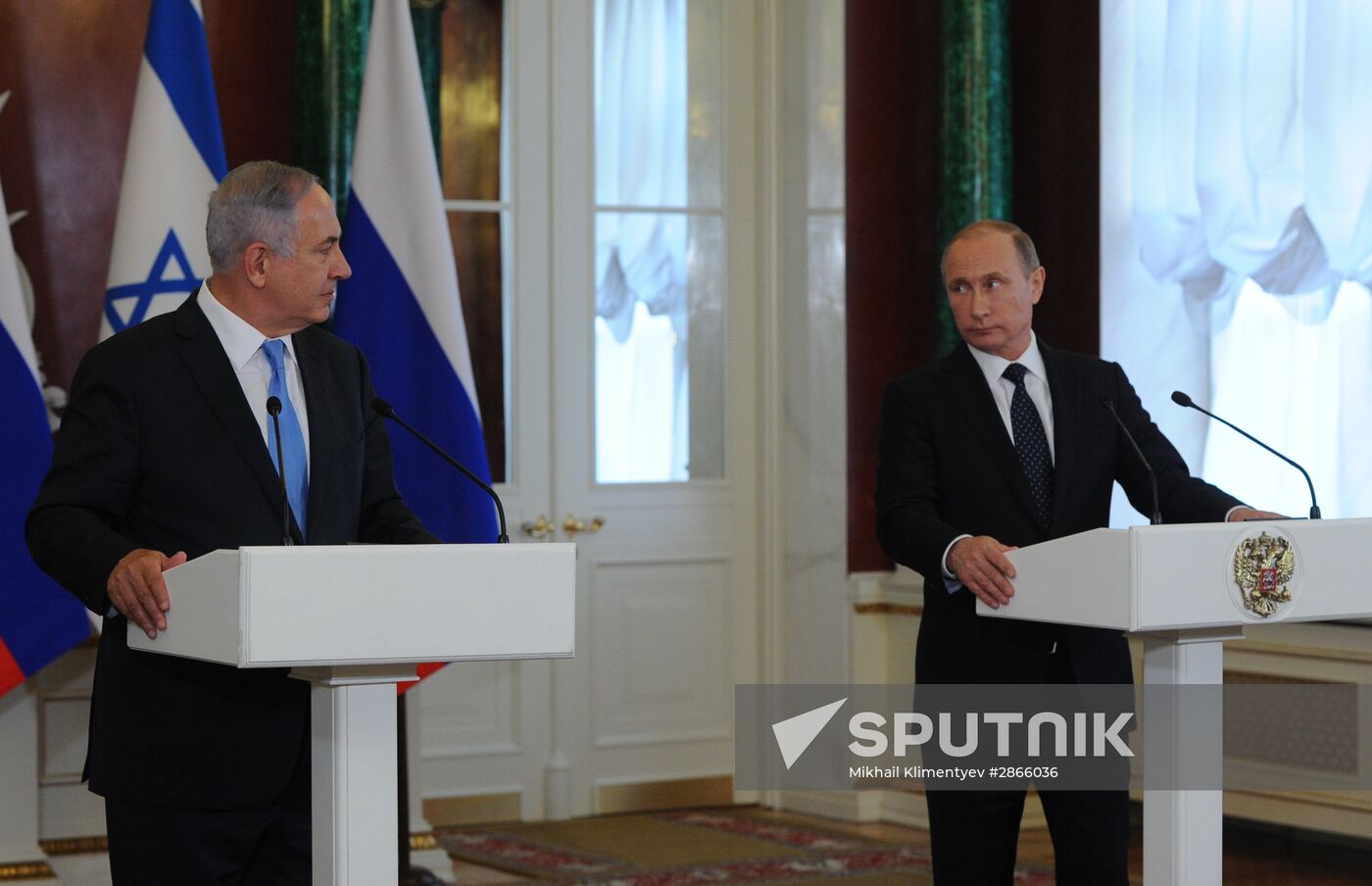 President Putin meets with Israeli Prime Minister Netanyahu