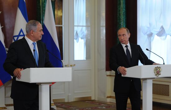 President Putin meets with Israeli Prime Minister Netanyahu