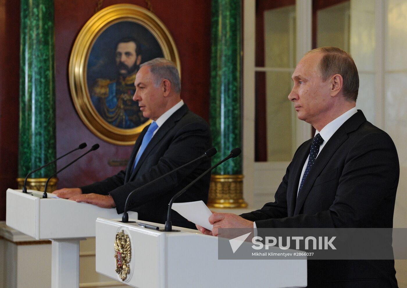 President Putin meets with Israeli Prime Minister Netanyahu