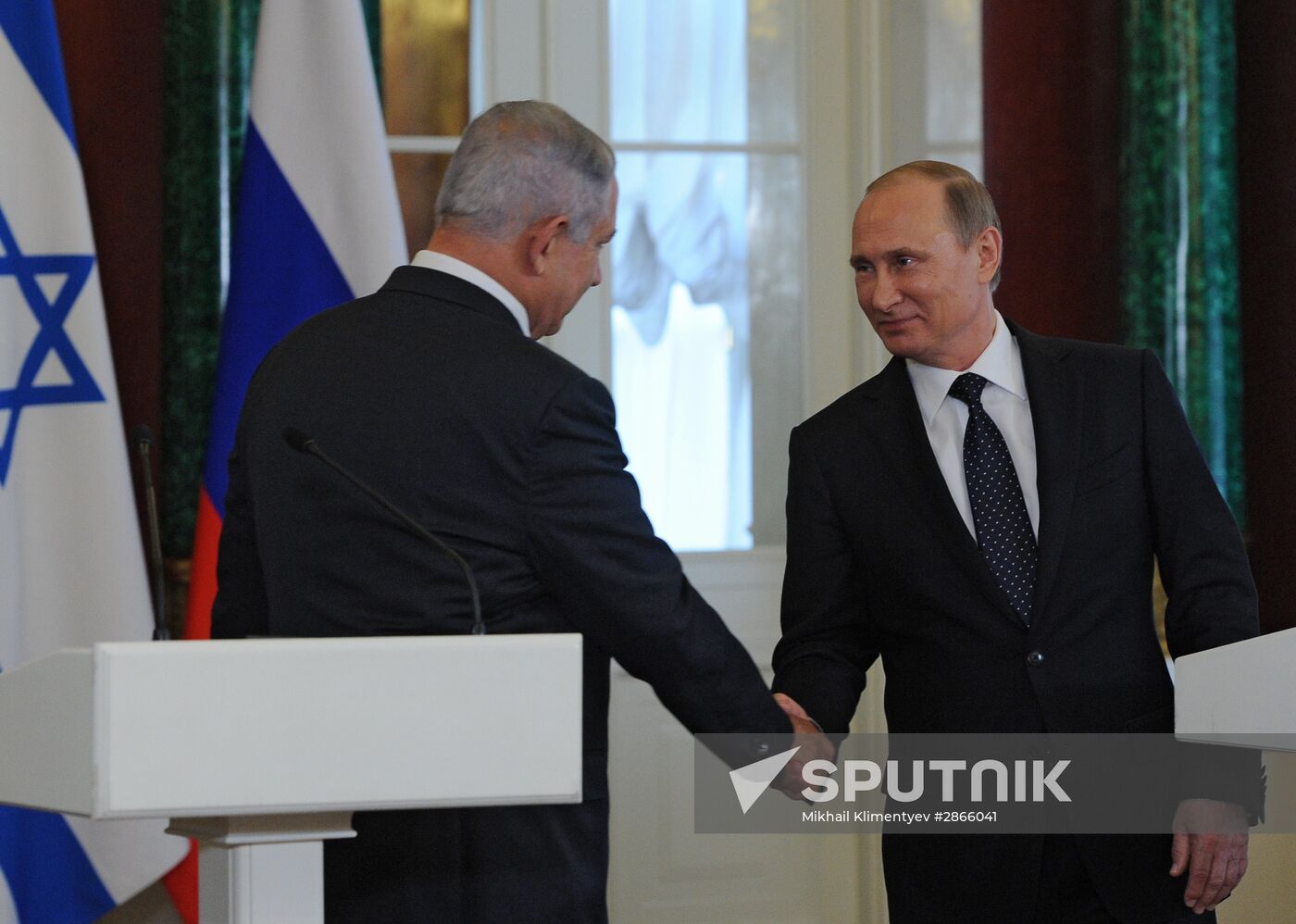 President Putin meets with Israeli Prime Minister Netanyahu