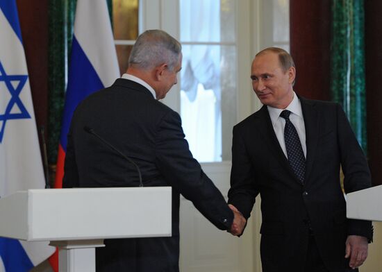 President Putin meets with Israeli Prime Minister Netanyahu