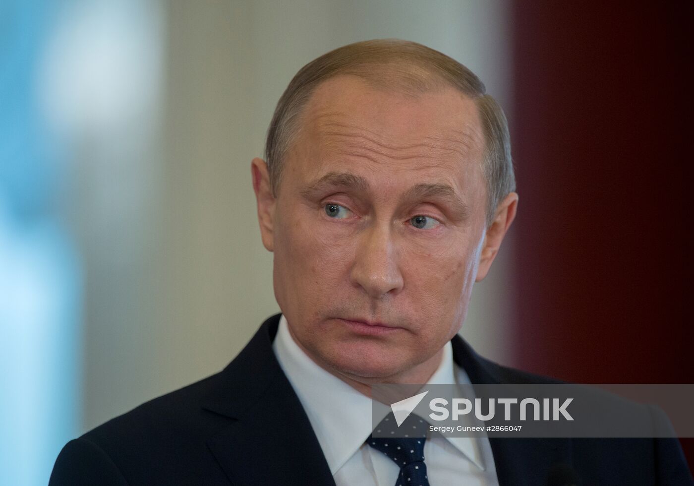 Russian Russian President Vladimir Putin meets with Israeli Prime Minister Benjamin Netanyahu