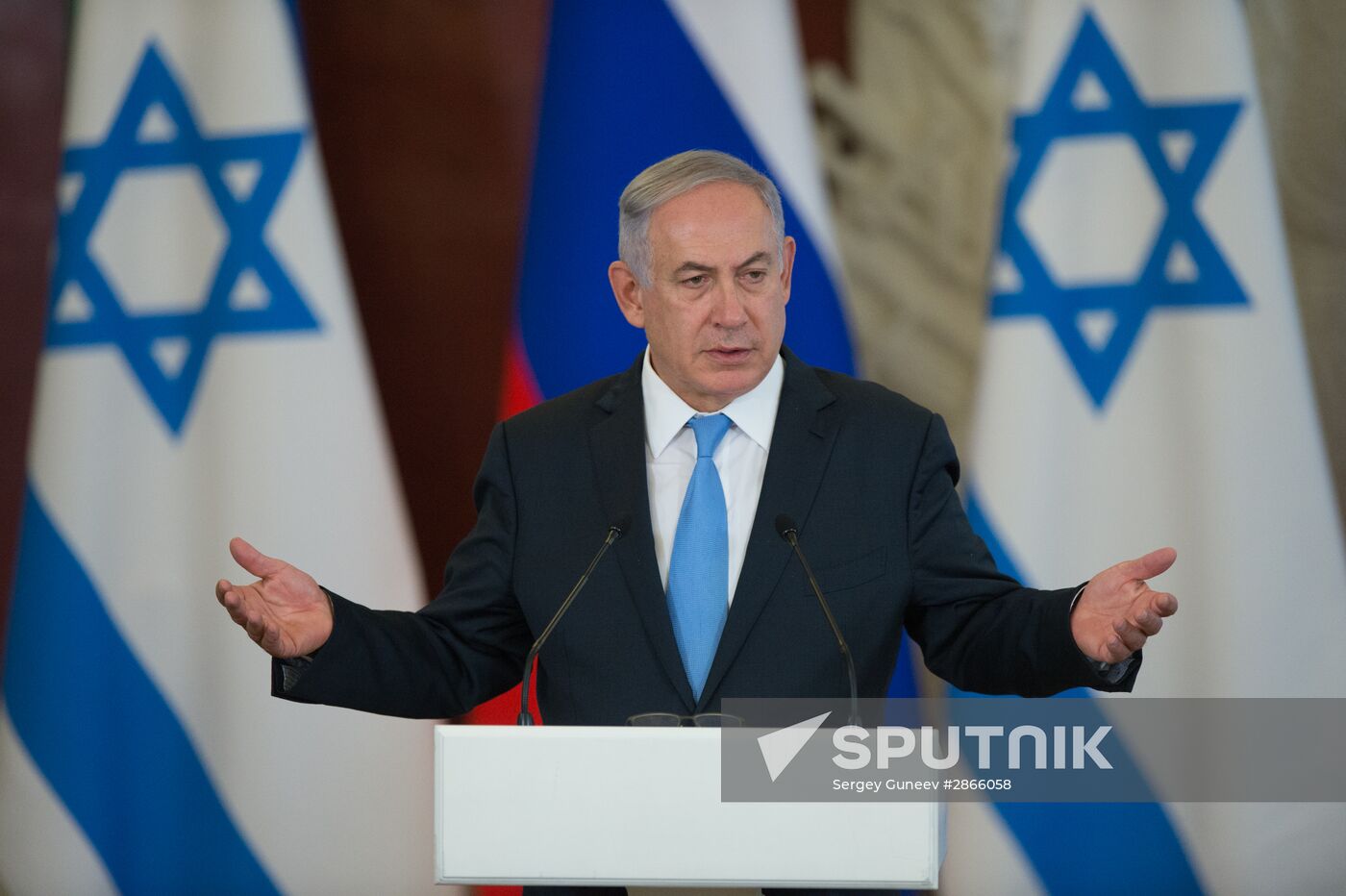 President Putin meets with Israeli Prime Minister Netanyahu
