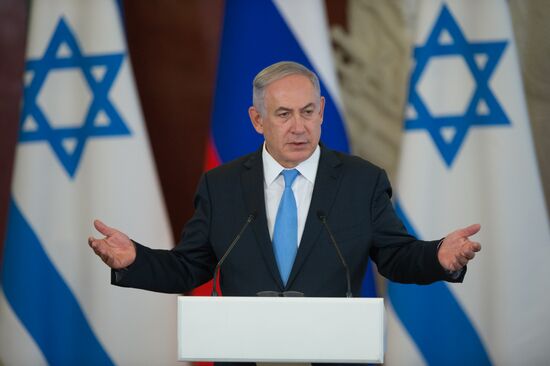 President Putin meets with Israeli Prime Minister Netanyahu