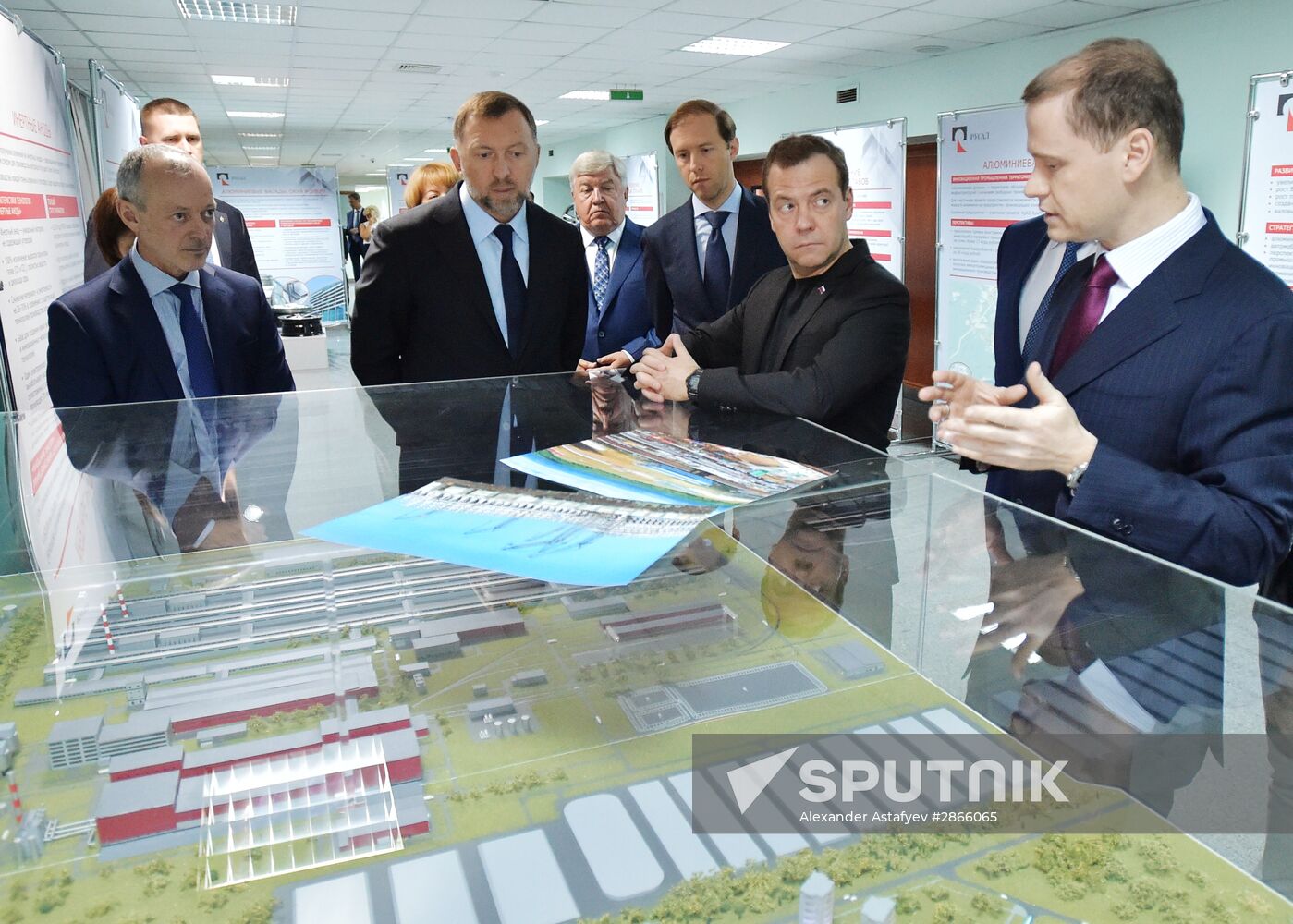 Russian Prime Minister Dmitry Medvedev's working trip to Irkutsk