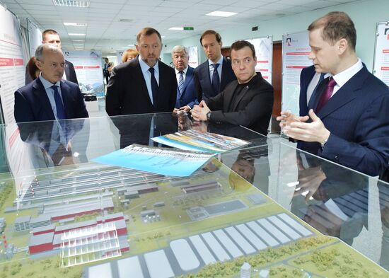 Russian Prime Minister Dmitry Medvedev's working trip to Irkutsk