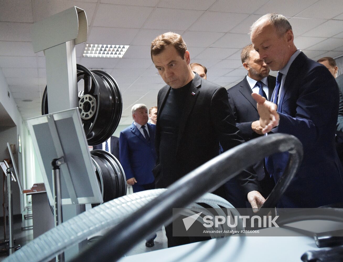 Russian Prime Minister Dmitry Medvedev's working trip to Irkutsk