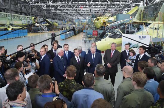 Prime Minister Dmitry Medvedev's working visit to Irkutsk
