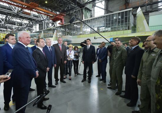 Prime Minister Dmitry Medvedev's working visit to Irkutsk