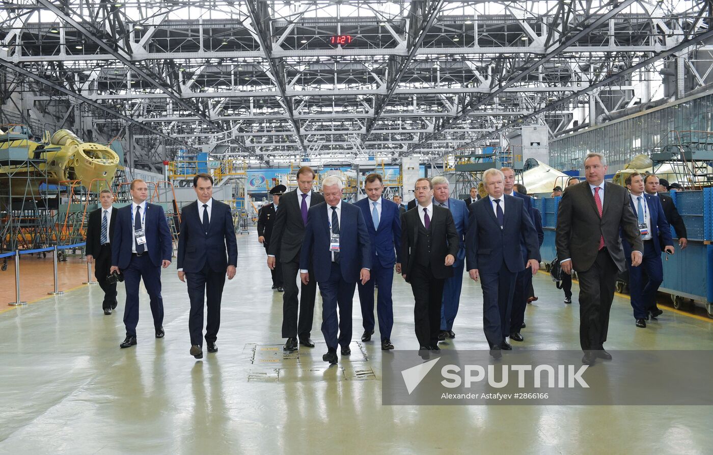 Prime Minister Dmitry Medvedev's working visit to Irkutsk