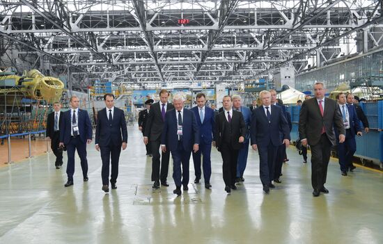 Prime Minister Dmitry Medvedev's working visit to Irkutsk