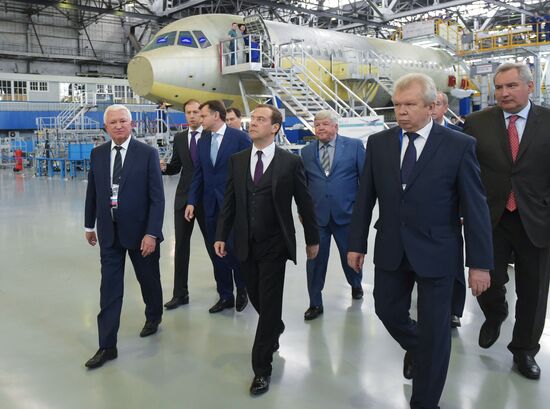 Prime Minister Dmitry Medvedev's working visit to Irkutsk