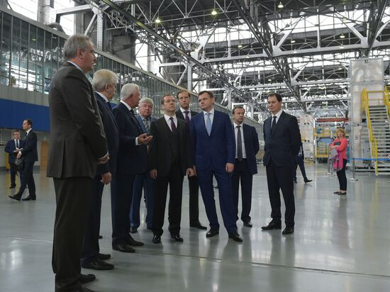 Prime Minister Dmitry Medvedev's working visit to Irkutsk