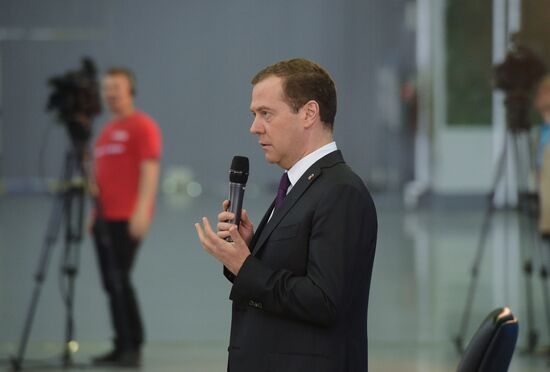 Prime Minister Dmitry Medvedev's working visit to Irkutsk