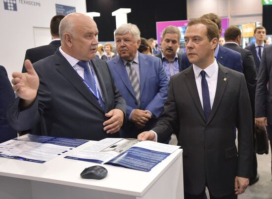 Prime Minister Dmitry Medvedev's working visit to Siberian Federal district