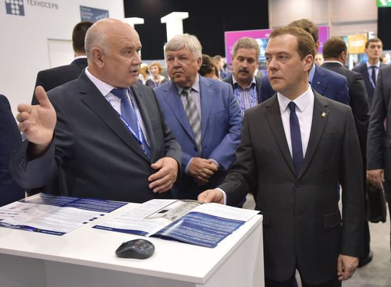 Prime Minister Dmitry Medvedev's working visit to Siberian Federal district