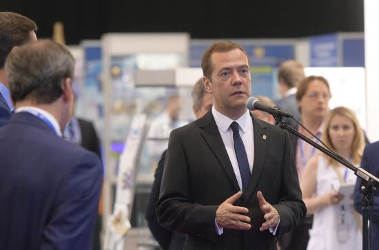 Prime Minister Dmitry Medvedev's working visit to Siberian Federal district