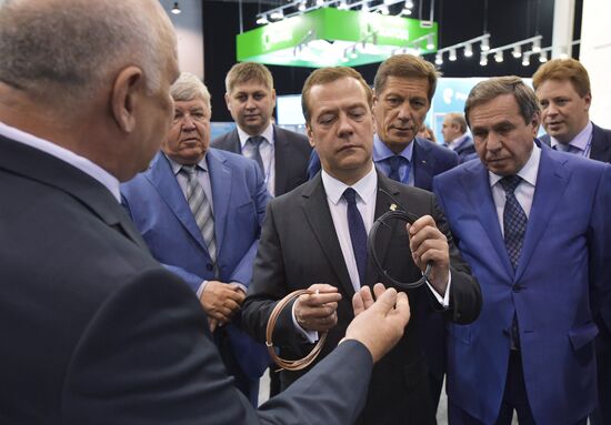 Prime Minister Dmitry Medvedev's working visit to Siberian Federal district