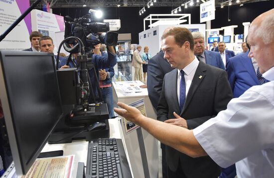 Prime Minister Dmitry Medvedev's working visit to Siberian Federal district