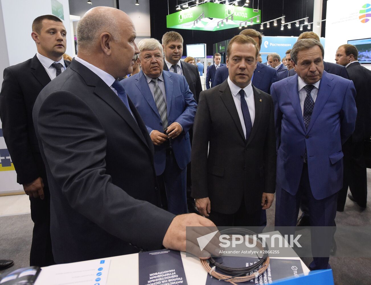 Prime Minister Dmitry Medvedev's working visit to Siberian Federal district