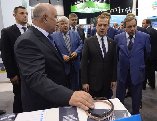 Prime Minister Dmitry Medvedev's working visit to Siberian Federal district
