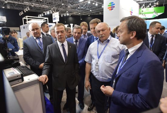 Prime Minister Dmitry Medvedev's working visit to Siberian Federal district